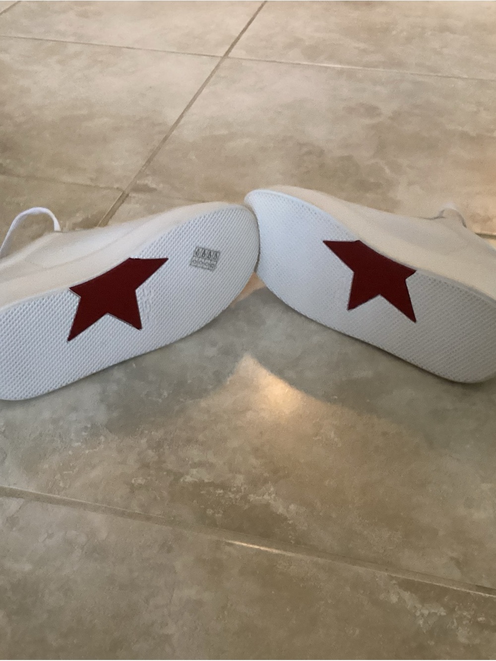 New ASH White Leather Platform Sneakers - Picture 7 of 8